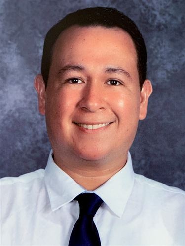 Photo of New CMS Assistant Principal, Nestor Espinoza-Agraz